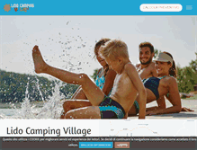 Tablet Screenshot of lidocampingvillage.it